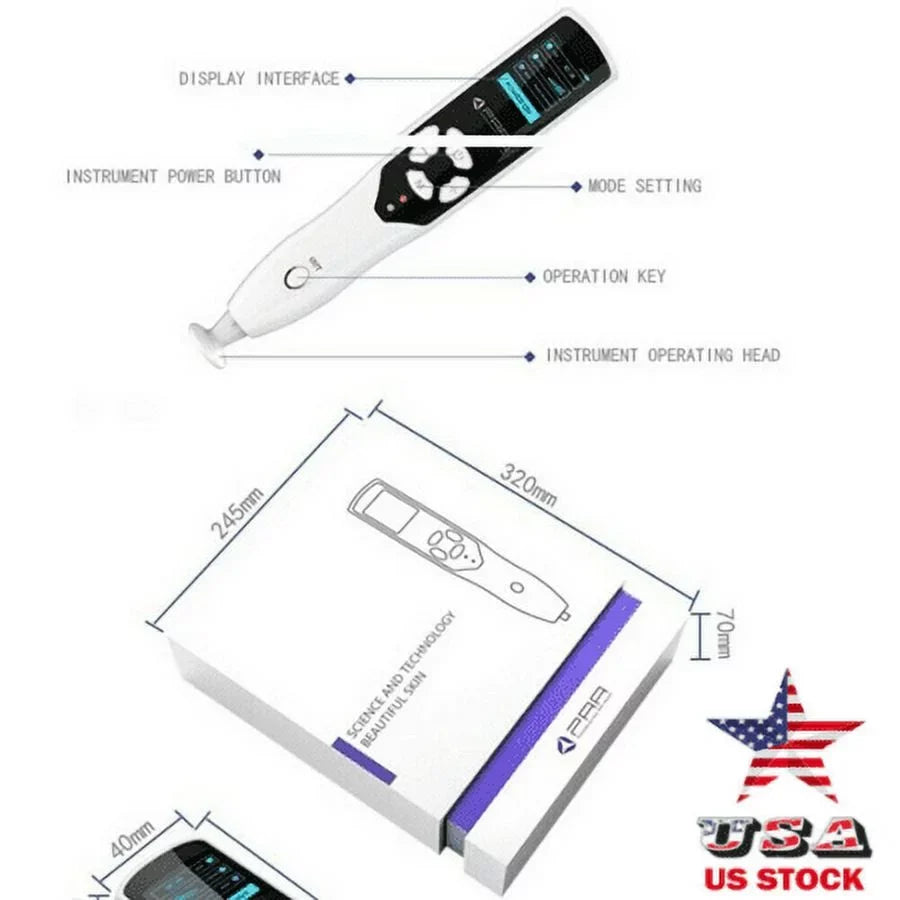 Fibroblast 2 in 1 Ozone Plasma Pen Eyelid Lifting Anti Wrinkle Skin Tighten Beauty Spa
