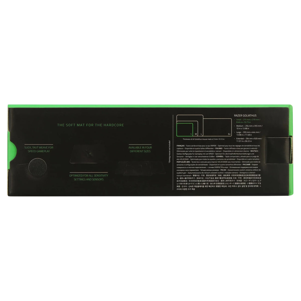 Goliathus Speed Cosmic Edition - Soft Gaming Mouse Mat Small