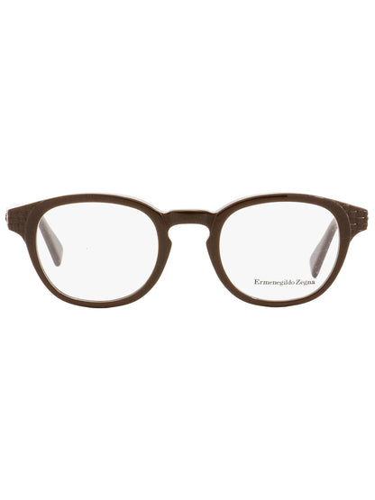 Ermenegildo Zegna Demo Round Men's Eyeglasses EZ5108 480 50