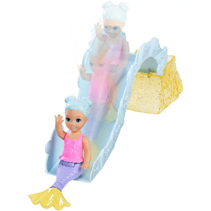 Barbie Dreamtopia Mermaid Doll, Mertoddler & Merbaby Playset