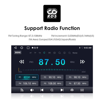 For Mazda 3 2004-2009 9" Android 12 Wifi 2+32GB RDS Car Radio Stereo Head Unit Carplay GPS Navigation