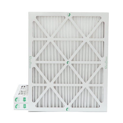 Actual Size: 17-1/2 x 23-1/2 x 1-3/4. 3 Pack of 18x24x2 MERV 13 Pleated 2" Inch Air Filters by Glasfloss