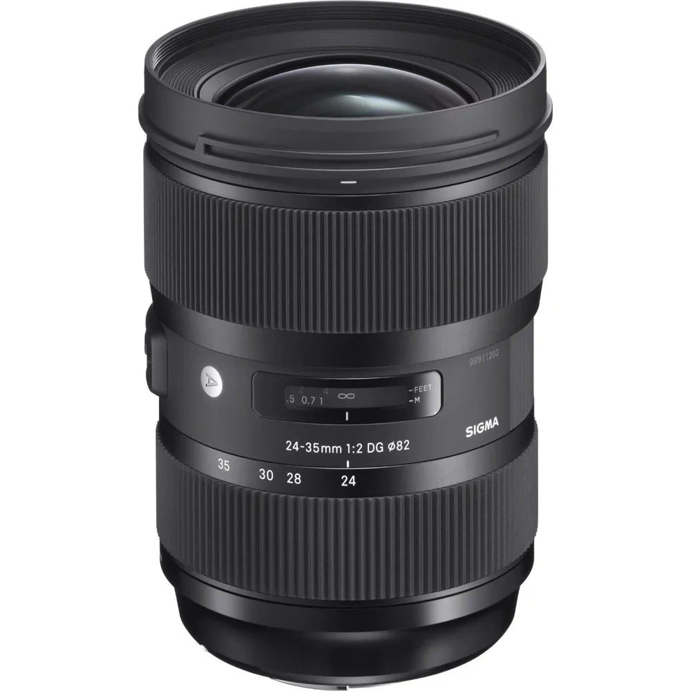 EOS 5DS 50.6MP Digital SLR Camera (Body Only) with Lens Power Bundle, Includes, Sigma 24-35mm Standard-Zoom Lens, Multicoated UV Protective Filter & 2x LP-E6 Batteries