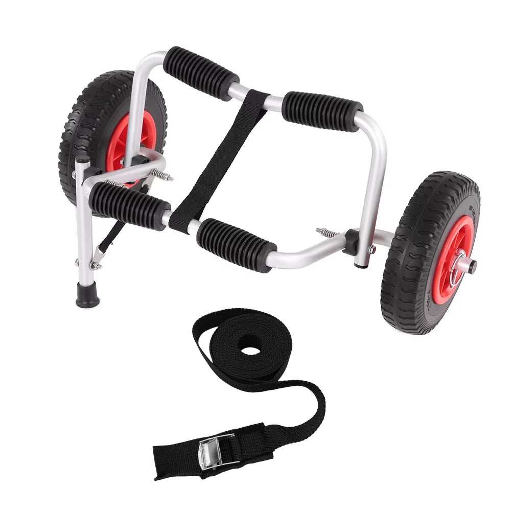 Anself Portable Lightweight Foldable craft Kayak Canoe Trolley
