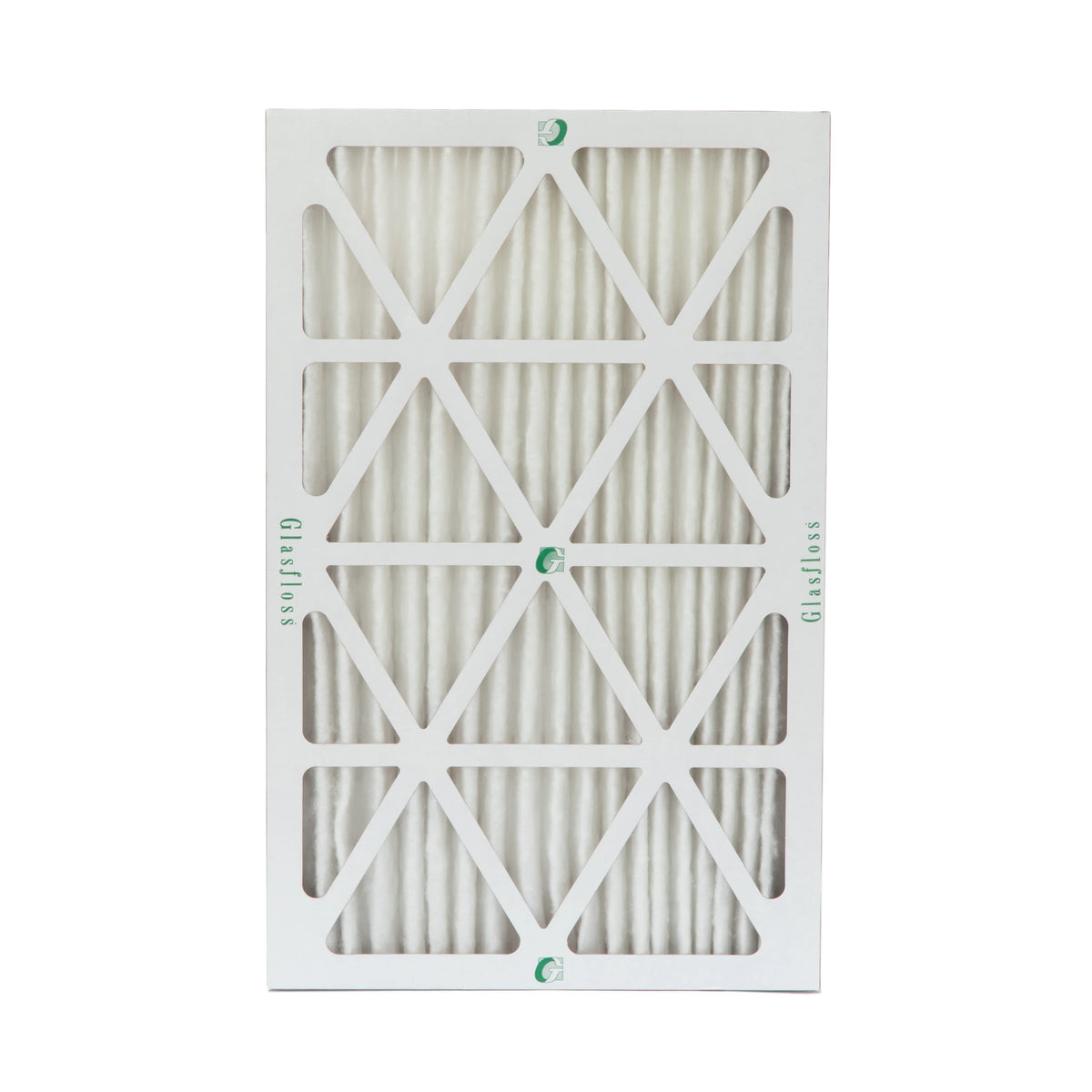 Actual Size: 17-1/2 x 23-1/2 x 1-3/4. 12 Pack of 18x24x2 MERV 13 Pleated 2" Inch Air Filters by Glasfloss