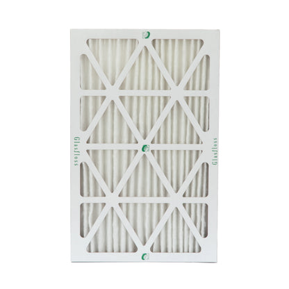 Actual Size: 17-1/2 x 23-1/2 x 1-3/4. 12 Pack of 18x24x2 MERV 13 Pleated 2" Inch Air Filters by Glasfloss