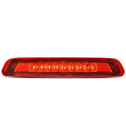 DNA Motoring 3BL-4RUNNER03-LED-RD For 2003 to 2009  4Runner N210 Rear LED 3rd Third Tail Brake Light Stop Lamp Red Housing 04 05 06 07 08