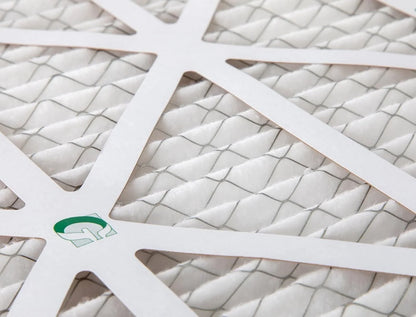 Actual Size: 19-1/2 x 19-1/2 x 3-3/4. 2 Pack of 20x20x4 MERV 10 Pleated 4" Inch Air Filters by Glasfloss