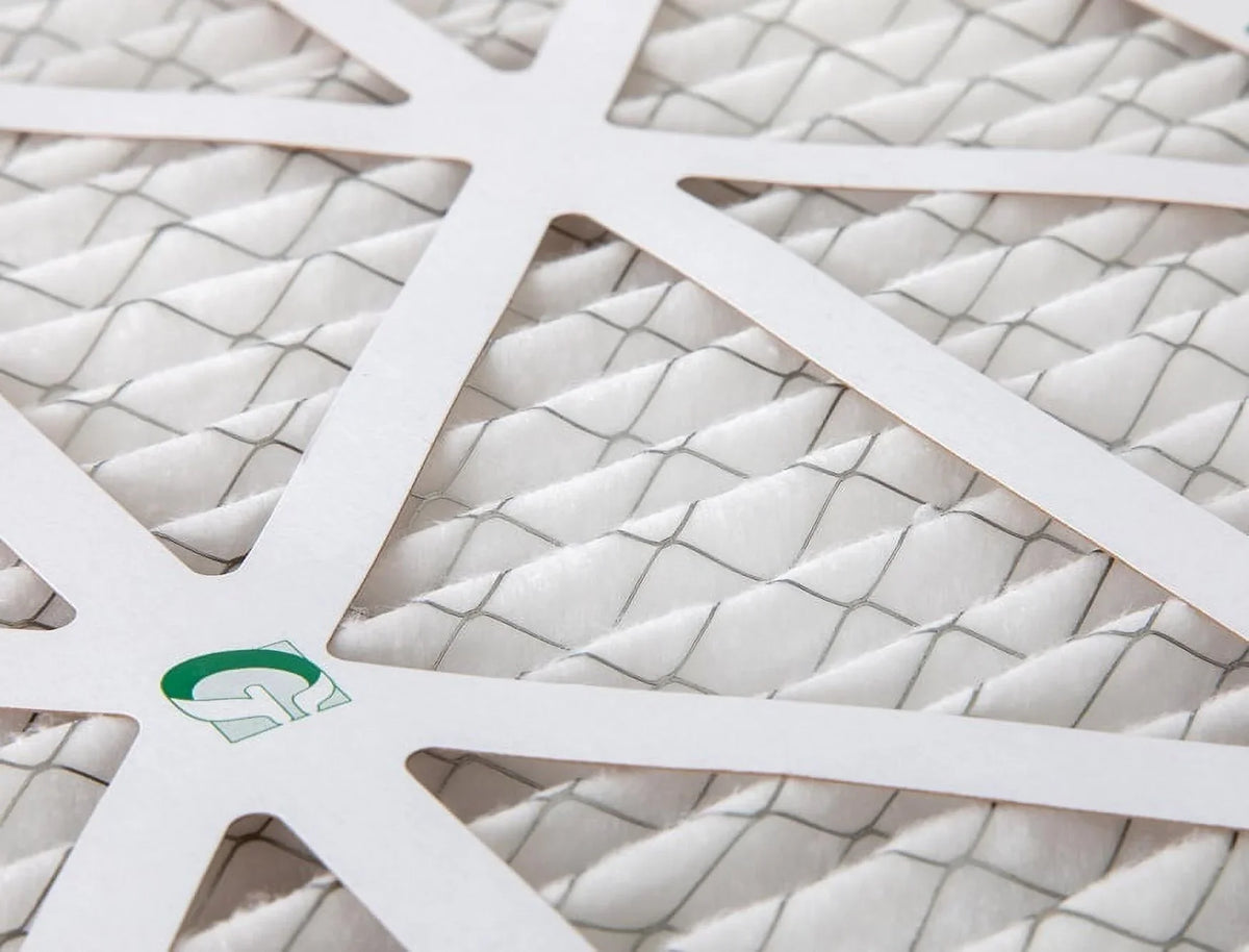 Actual Size: 11-3/8 x 23-3/8 x 3-3/4.. 2 Pack of 12x24x4 MERV 13 Pleated 4" Inch Air Filters by Glasfloss