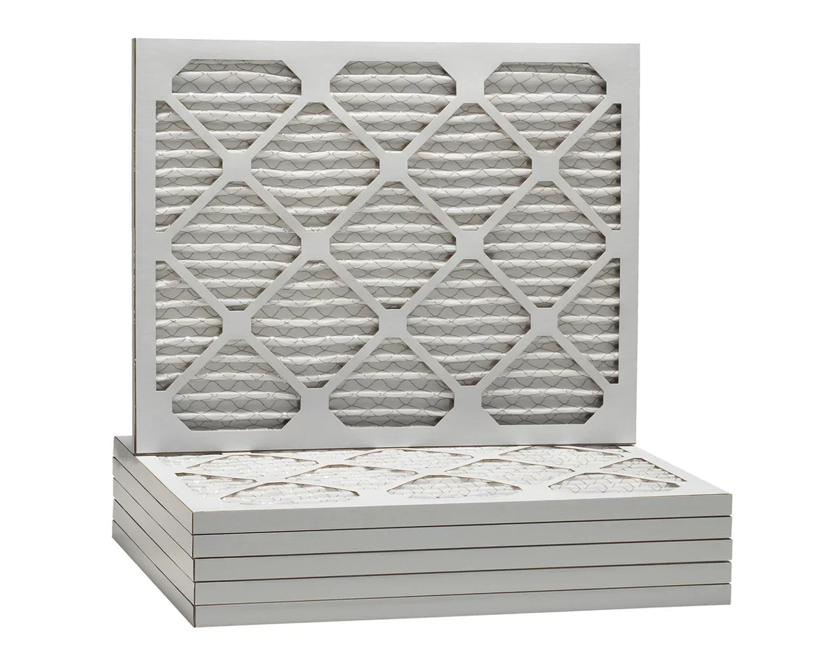 Aerostar 14x30x1 MERV  8, Pleated Air Filter, 14x30x1, Box of 6, Made in the USA