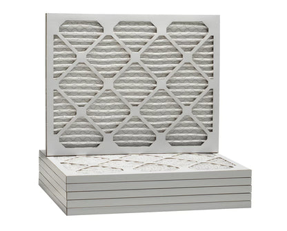 Aerostar 14x30x1 MERV  8, Pleated Air Filter, 14x30x1, Box of 6, Made in the USA