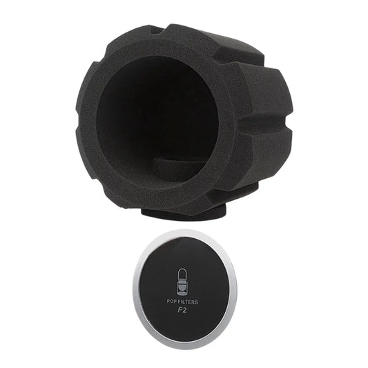 Gazechimp F2 Microphone Screen Acoustic Filter Recording Wind Screen Filter Vocal