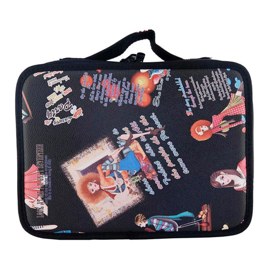 Hairdressing Tools Storage Carrying Case, Professional Multi-functional Hair Hairdresser Bag Large Mobile Beauty Cosmetics Organizer Holder