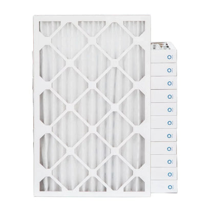 Actual Size: 15-1/2 x 24-1/2 x 1-3/4. Case of 12. 16x25x2 MERV 11, MPR 1000 Pleated AC Furnace 2" Air Filters by Pamlico