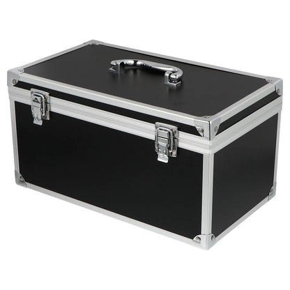 Homemaxs Case Hard Box Tool Camera Shell Briefcase Portable Carrying Equipment Shockproof Aluminum Safety Audio Household