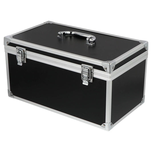 Homemaxs Case Hard Box Tool Camera Shell Briefcase Portable Carrying Equipment Shockproof Aluminum Safety Audio Household