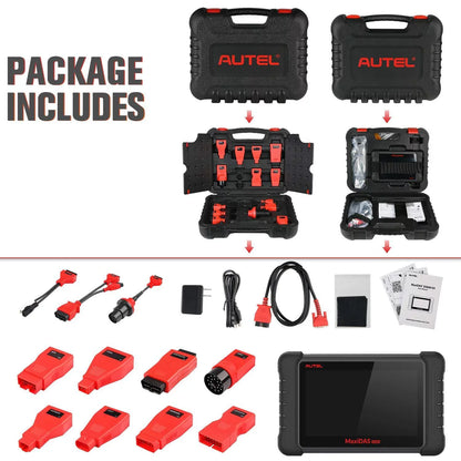 Autel Scanner MaxiDAS DS808K Auto Diagnostic Scan Tool,  ECU Coding,ABS Bleed, Oil Reset,Upgrade of DS708 MP808
