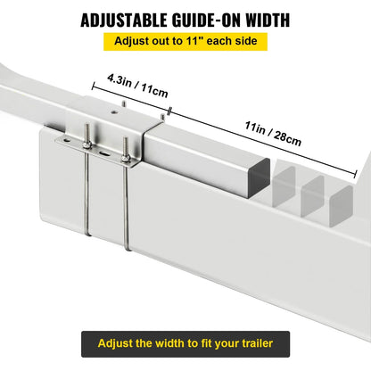BENTISM ship Trailer Guide-on 22" Trailer Guide on for Ski craft Sailboat 2PCS