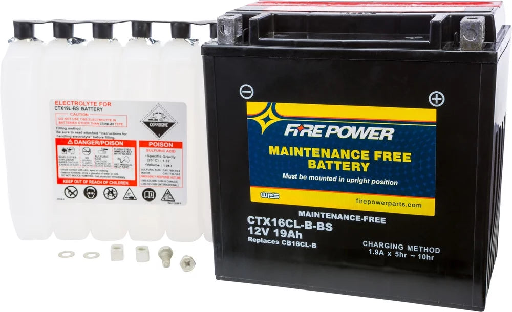 Fire Power Maintenance Free Battery suitable With Yamaha WaveRunner III (WRA700) 1994-1997