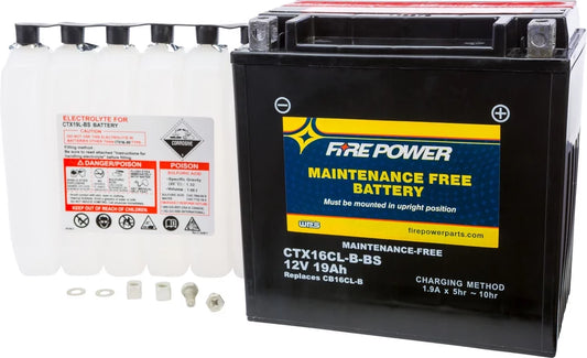 Fire Power Maintenance Free Battery suitable With Yamaha WaveRunner III (WRA700) 1994-1997
