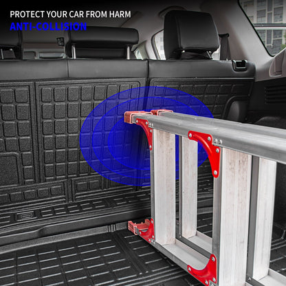Fit 2017-2022 Honda CRV Fuel Trunk Mat Cargo Liner Rear Trunk Liner TPE All climate Seat Back wrap Protector 2021 CR-V Accessories (Trunk Mats + Backrest Mats)
