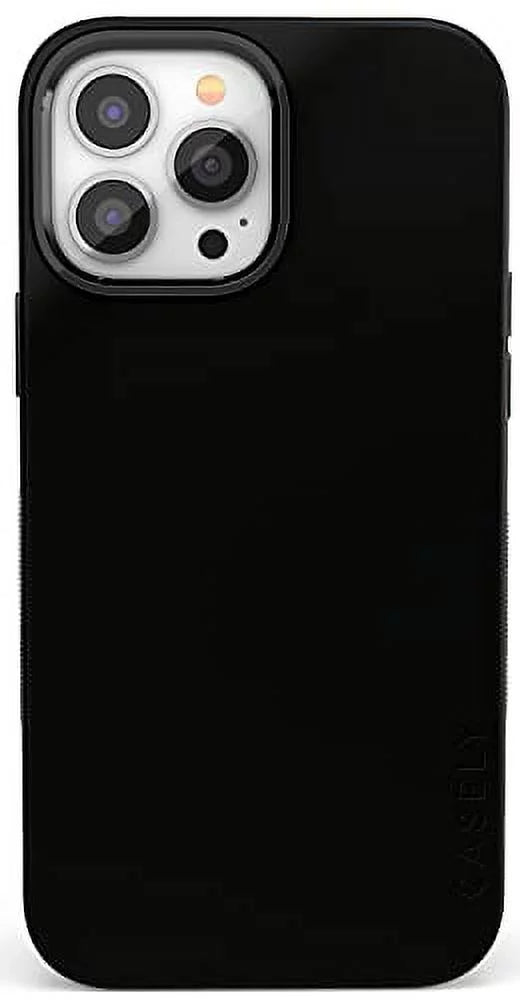 Casely iPhone 13 Pro Max Phone Case | suitable with MagSafe | Black on Black | suitable Only with iPhone 13 Pro Max