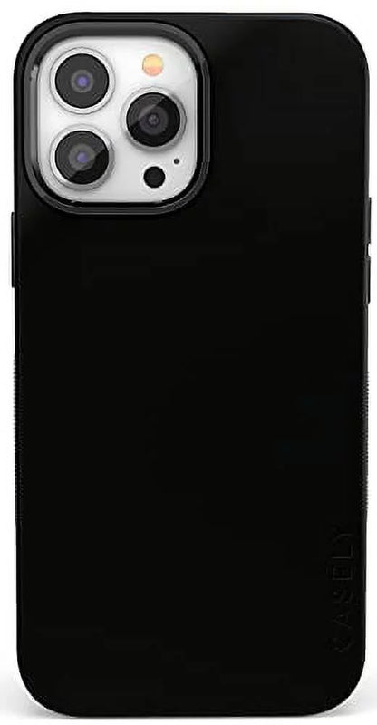Casely iPhone 13 Pro Max Phone Case | suitable with MagSafe | Black on Black | suitable Only with iPhone 13 Pro Max
