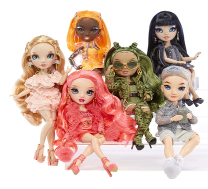 excellent Gift for Kids 4-12 Years Old and Collectors. Fashionable Outfit & 10+ Colorful Play Accessories. Rainbow High Priscilla- Pink Fashion Doll