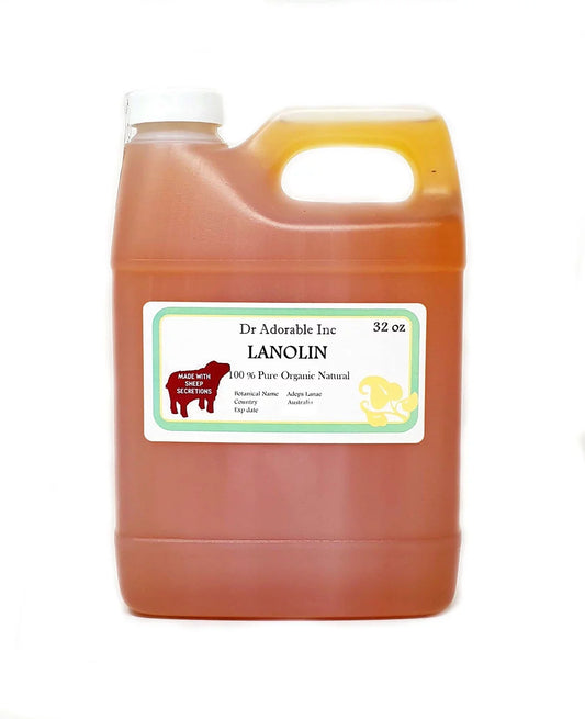 Adorable - Lanolin Oil Pure USP Grade Skin LIP Moisturizing by Dr.Adorable - 32 Oz. Dr