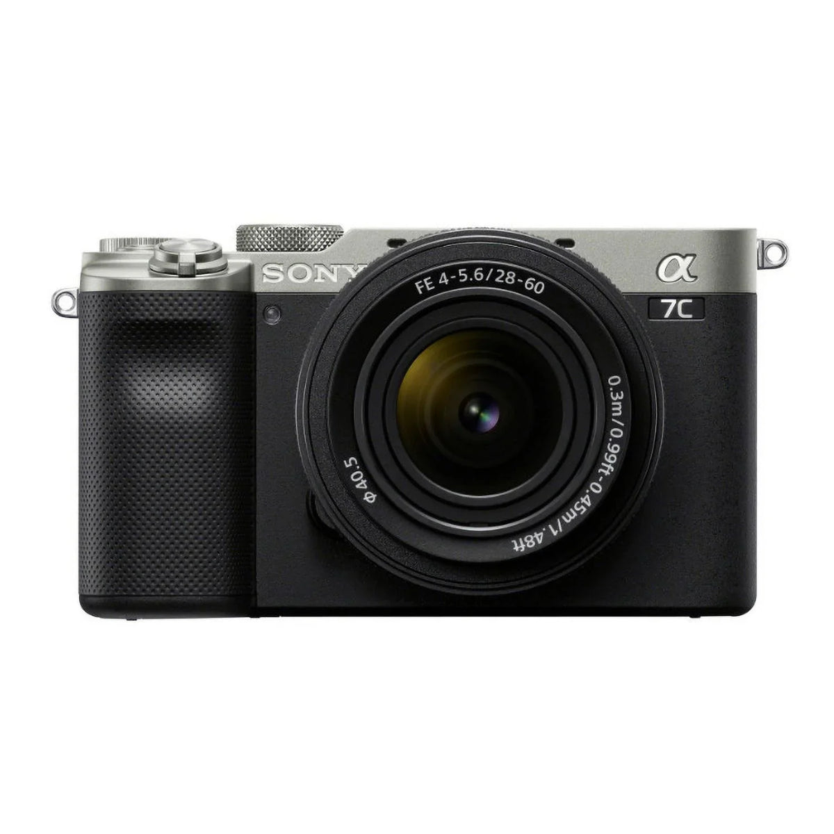 Alpha a7C Mirrorless Camera with FE 28-60mm Lens (Silver) Essentials Bundle