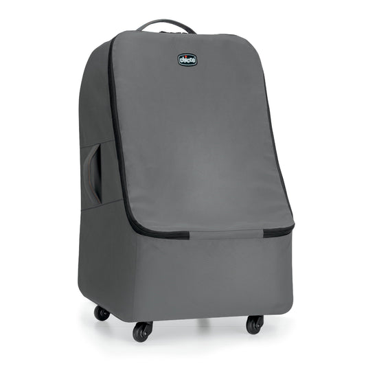 Chicco Car Seat Travel Bag with Spinner Wheels and Backpack Straps - Anthracite (Grey)
