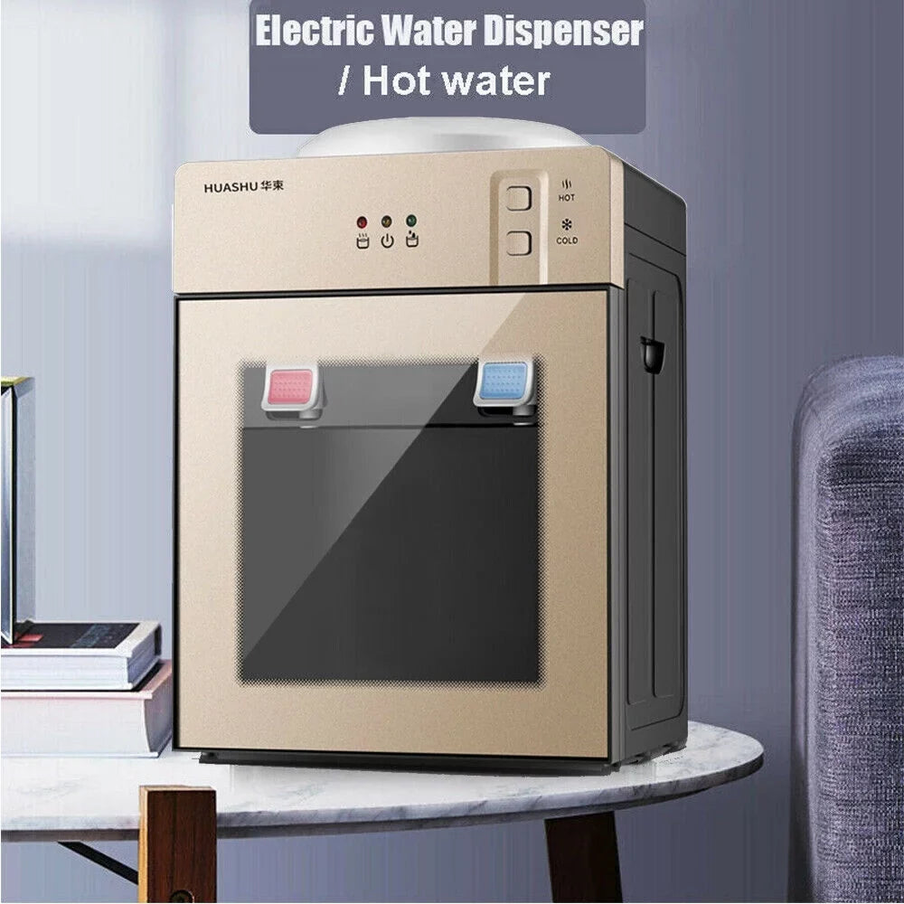 DENEST 5 Gallon Electric Hot Cold liquid Dispenser Top Loading Stainless Steel for Home Office