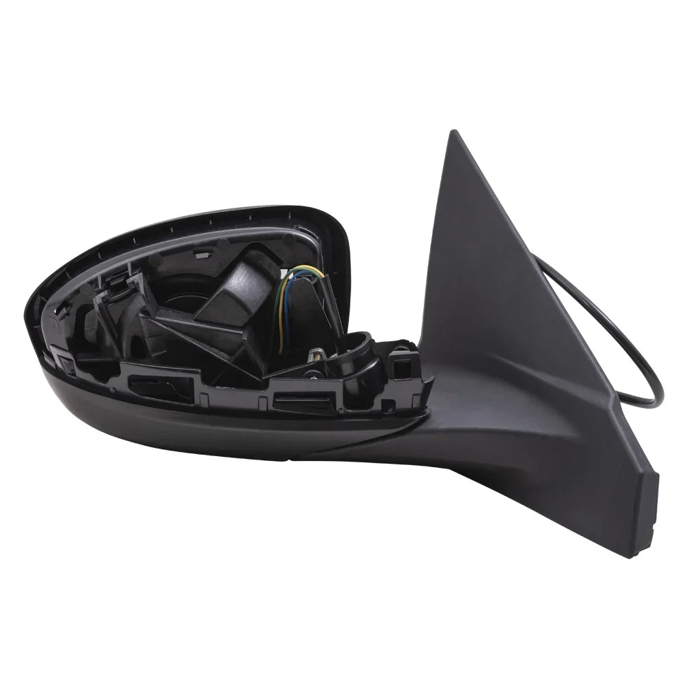 Brock Aftermarket Replacement Passenger Right Power Mirror Without Heat-Signal-Camera Paint To Match Black suitable With 2020-2021 Nissan Sentra