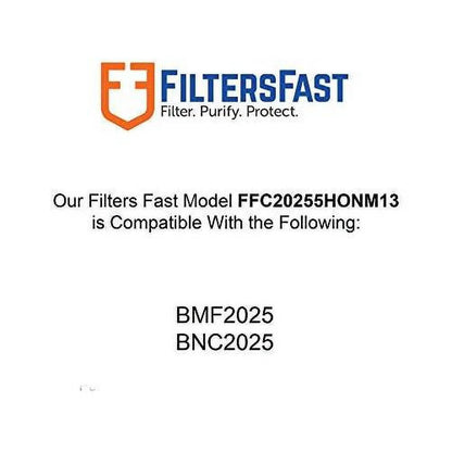 appropriate With Replacement For FC100A1037 20" X 25" X 5" (Actual Size: 19 7/8" X 24 7/8" X 4 3/8") MERV 13 2-Pack