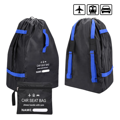 Car Seat Bag for Air Travel Universal Infant Carseat Storage Bag for Airplane Gate Check Large Durable Carseat Travel bag with Shoulder Straps