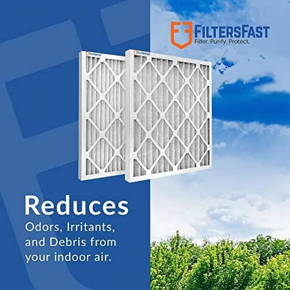 appropriate With Replacement For FC100A1037 20" X 25" X 5" (Actual Size: 19 7/8" X 24 7/8" X 4 3/8") MERV 13 2-Pack