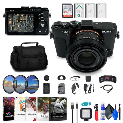 Cyber-shot DSC-RX1R II Digital Camera + Filter Kit + 64GB Card + More