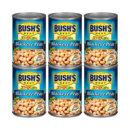 Bush,S Best Baked Beans, Blackeye Peas, 15.8 Oz (Pack Of 6)