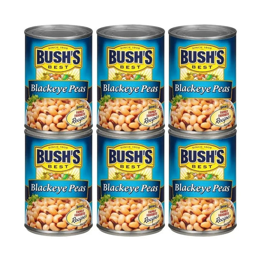 Bush,S Best Baked Beans, Blackeye Peas, 15.8 Oz (Pack Of 6)