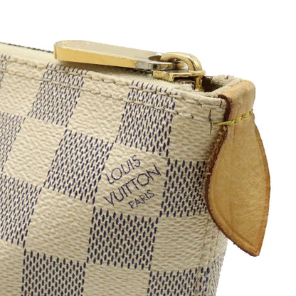 Authenticated Used LOUIS VUITTON Louis Vuitton Damier Azur Saleya PM Handbag Tote Bag Shoulder N51186