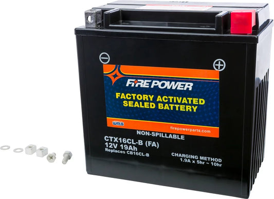 Fire Power Sealed Factory Activated Battery CT16CL-B-BS(FA) matching With Sea-Doo SPX 720 1996