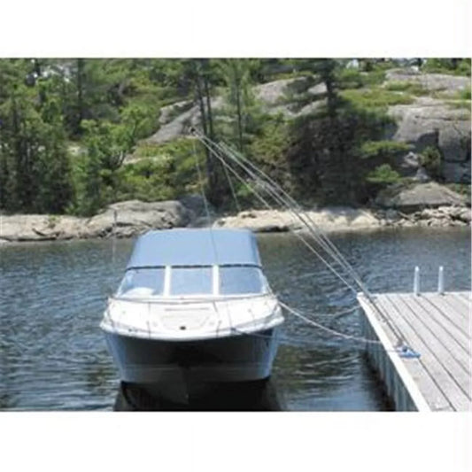 Dock Edge Premium Mooring Whips 2PC 8ft 2,500 LBS up to 18ft [3200-F]