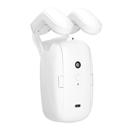 Htovila WiFi Intelligent Curtain Motor Electric Curtain Robot Automatic Opener No Wiring with Gateways Support APP Remote Control Timer Setup & Sensing suitable with Home for Roman Rod