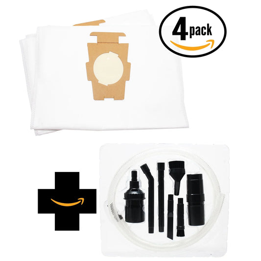 (4-Pack, 2 Bags Per Pack). Fits Style F, G and Sentria Models. 8 Replacement Kirby Kirby Legend II Vacuum Bags with 7-Piece Kit - suitable Kirby 204811, Universal Vacuum Bags