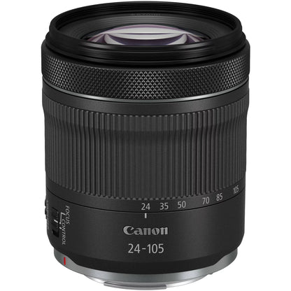 EOS R6 Mirrorless Digital Camera with RF 24-105mm STM + 75-300mm Lens + Mount Adapter + 2 Pack SanDisk 32GB + ZeeTech Accessory