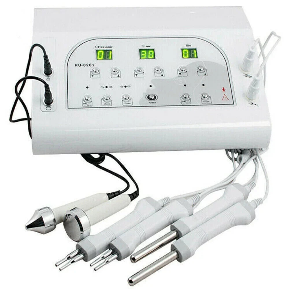 Fichiouy BIO Microcurrent Facial Skin Beauty Spa Machine Face Lift Machine