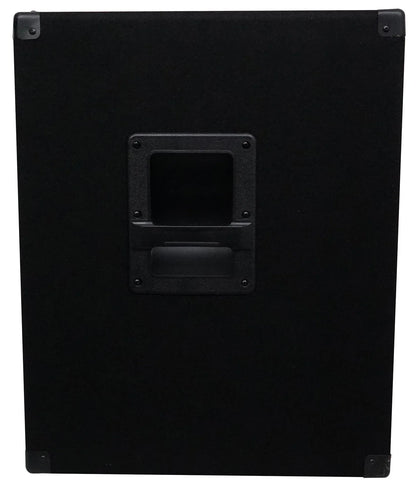 Rockville SBG1184 18" 1000 Watt Passive 4-Ohm Pro DJ Subwoofer + Steel Casters