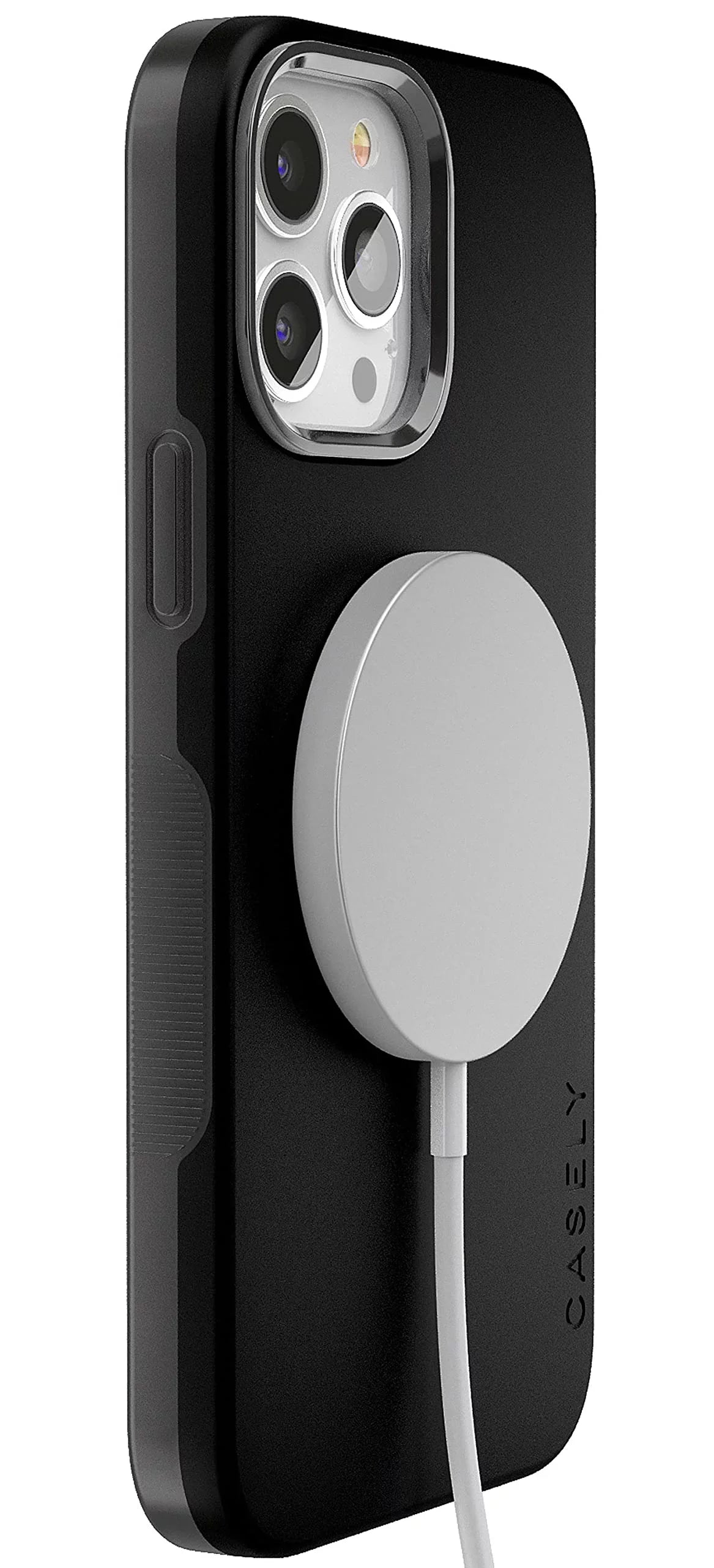 Casely iPhone 13 Pro Max Phone Case | suitable with MagSafe | Black on Black | suitable Only with iPhone 13 Pro Max