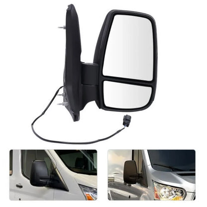 Fits  Transit 150/ 250/ 350 2015-2022 Right Side Rear View Mirror Short Arm
