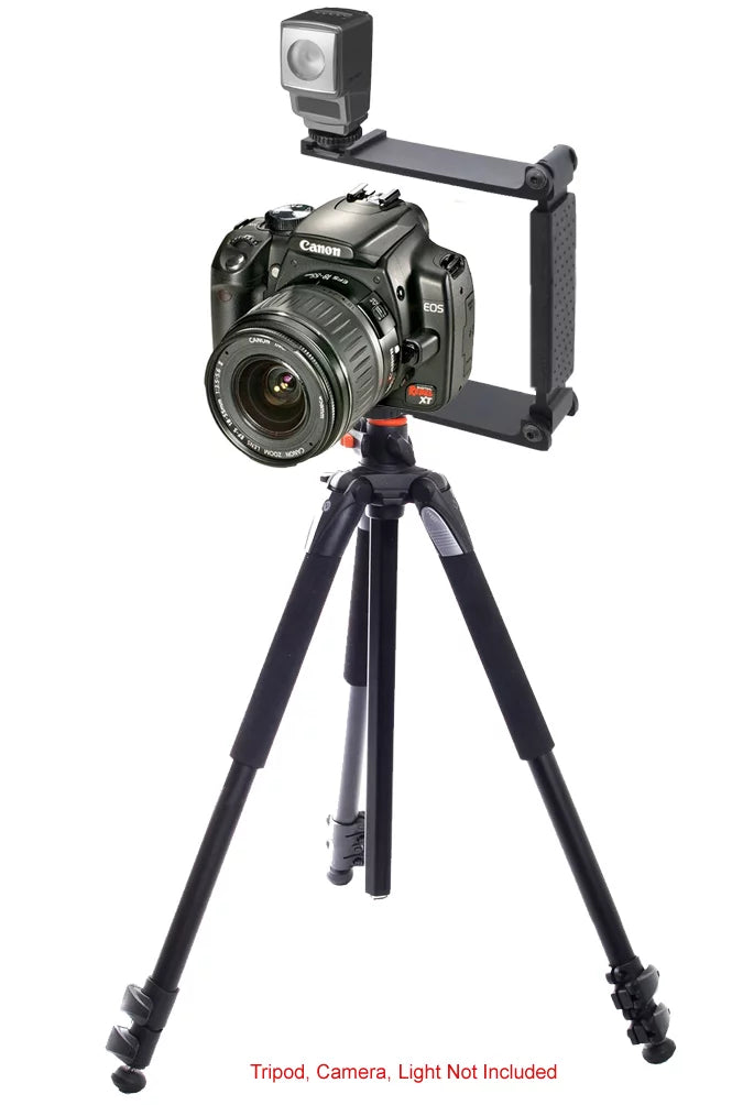 High superior Aluminum Mini Folding Bracket For  Alpha A6500 (Accommodates Flashes, Lights Or Microphones)